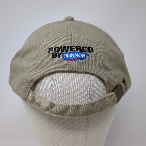 US Ski Team Powered By Dannon Baseball Cap Brown One Size Adjustable Embroidered - Picture 6 of 10